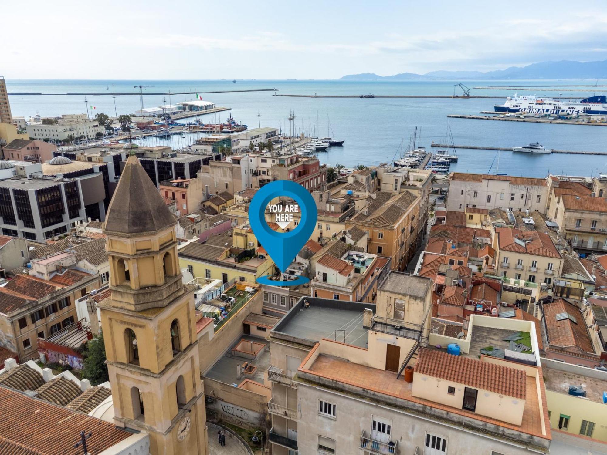 Casa Marina Guesthouse Cagliari Eksteriør billede